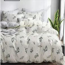 Capa Edredom Duvet Queen + Fronhas ESTAMPADA E LISA 400 Fios CONFORT 2,40 x 2,60