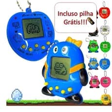 Brinquedo Bichinho Virtual Tamagoch 168 Em 1 Original Retro