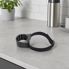 Suporte Porta Copo Redondo e Quadrado para Garrafa Térmica com Cinta Nylon