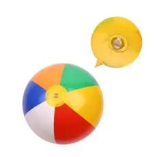 Kit 5/10/15/20 Bolas Inflável Grande Colorida Festa Piscina Praia Funs 30cm