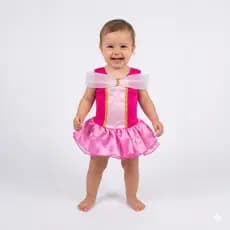 Fantasia Bela Adormecida - Princesa Aurora - Bebês Mesversario