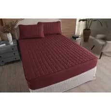 Protetor Impermeavel Com Elastico Cama Box Casal Queen King Solteiro Fronha