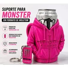 Suporte Para Lata Energético 473ml Formato Moletom + Chaveiro Exclusivo Impressão 3D
