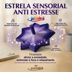 Estrela Sensorial Fidget 3D – Anti Estresse e Relaxamento
