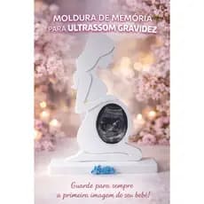 Moldura de Memórias para Ultrassom de Gravidez