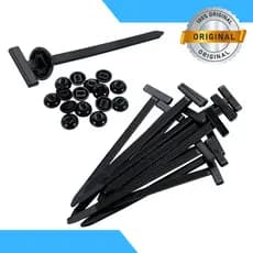 Kit Abraçadeira Fivela Automotiva Cinta Autotravante Nylon
