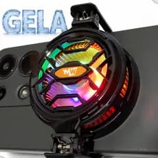 Cooler Celular Gamer RGB Placa Peltier Resfriador Mobile para jogos de Celular