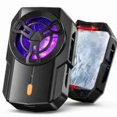 Cooler Gamer para celular Com Bateria RGB Placa Peltier Resfriador Radiador Ventilador Gela Sem Fio