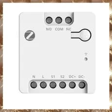 (Div Para Zigbee Contato Seco Interruptor Inteligente Mini-ZBD Automação Residencial AC & DC Power Módulo De Relé Flexív