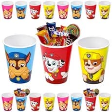 Kit Copos Patrulha Canina Para Lembrancinhas De Aniversário Colecionável Festa Infantil 270 ml