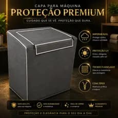 Capa Maquina De Lavar 7kg 9kg 10kg 11kg 12kg 13kg 14kg 15 kg 16kg 17kg Electrolux Brastemp Consul