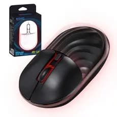 Mouse Sem Fio Recarregável Dual Modo Wireless 2.4 + Bluetooth MS-S22T EXBOM
