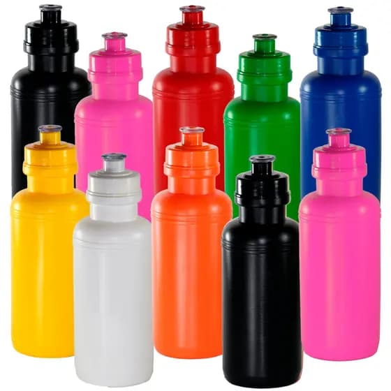 Kit 10 Squeezes 500ml - Lisas Brindes Lojistas Promoção Escola