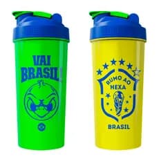 Kit 02 Coqueteleira Tema Copa do Mundo BPA FREE -  600ml
