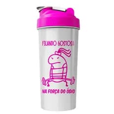 Coqueteleira Shaker Academia 600ml - Várias Estampas e Modelos