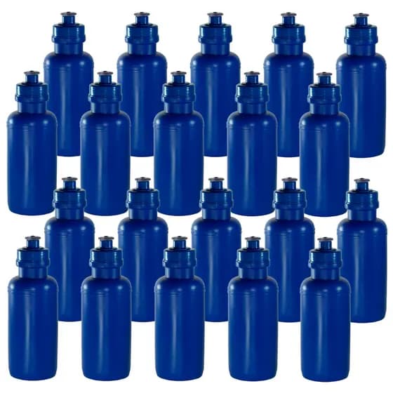 Kit 20 Squeeze 500ml Infantil Escolar BPA Free