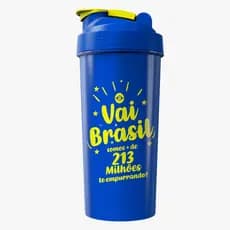 Coqueteleira 600ml Copa do Mundo 2026 - Academia Treino Vai Brasil