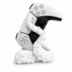 Suporte Gamer  Para Controle PS4 PS5 Xbox Polvo Branco