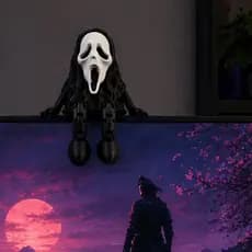 Ghost Face Fantasminha Enfeite Gamer Setup PC