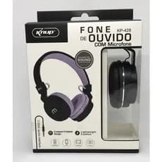 Fone de Ouvido Headset Gamer KP-428 Stereo com Fio e Microfone