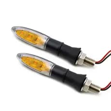 Pisca Modelo Bmw Led Esportivo Universal Rosca Xj6 Hornet Tenere