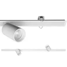Perfil LED Embutir 40x12mm 1m Branco c/ Spot 33W Bivolt Gela Ilunato