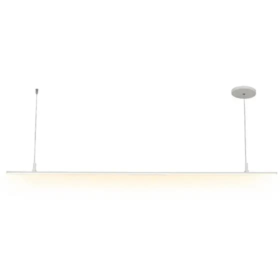 Luminária Pendente Linear LED 20W 1 Metro Luz Quente Bivolt