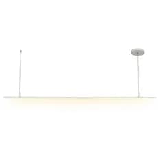 Luminária Pendente Linear LED 20W 1 Metro Luz Quente Bivolt