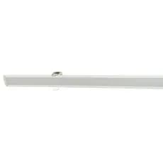 Perfil Alumínio Embutir LED 40x12mm Branco 1 Metro Spero Canaleta p/ Fita LED Completo