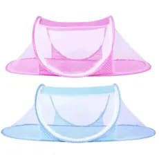 Mosquiteiro Infantil Portátil Mini Berço Poá Dobrável Com Zíper - Envio Já!
