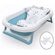 Almofada De Banho Para Bebê Com Cinto Infantil Banheira Envio Rápido
