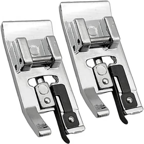 2 Sapata Calcador Ponto Overlock Acabamento Chulear Patchwor