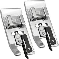 2 Sapata Calcador Ponto Overlock Acabamento Chulear Patchwor