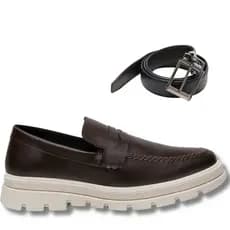 Sapato Social Inglês Masculino + Cinto Social Form's