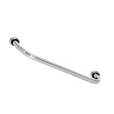 Alça De Apoio 40cm Aço Inox Idoso PCD Gestante Cadeirante Criança Barra Suporte Anti Queda Evita Acidentes Queda Escada Corrimao Varanda