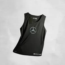 Regata Dry Fit  Masculina - Modelo regata MERCEDES 01 Academia Corrida CrossFit Treinos Intensos