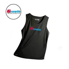 Regata Dry Fit  Masculina - Modelo regata GROWTH 03 Academia Corrida CrossFit Treinos Intensos