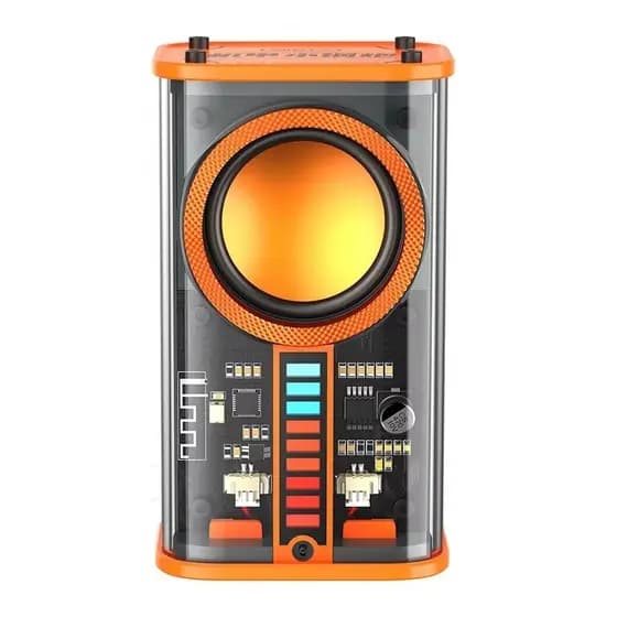 Mini Caixa de som bluetooth RGB portátil