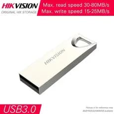 Pendrive 64 GB Usb Hikvision Metal M200 3.0 Pc Pc Ps4 Xbox Color Plateado M200 usb 3.0