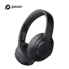 Picun f2 fones de ouvido bluetooth anc cancelamento ruído hd microfone enc chamadas 25ms baixa latência Cor PRETO p2/p2