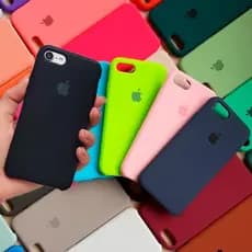 Kit 10 Capas Case Iphone 7/8 Aveludada Silicone Premium Atacado