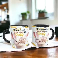 caneca você é meu pedacinho de ouro