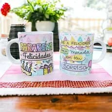 caneca para aniversário com frases 325ml