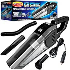Kit Aspirador Pó Automotivo Turbolux Luxcar 120W Portátil 12V Carro Potente Bivolt Limpeza Veicular