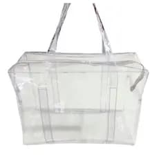 Bolsa Jumbo Transparente Para Visitas Em Penitenciária PVC 0,30