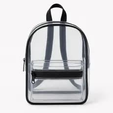 Mochila Transparente Média enfermagem e trabalho  escola