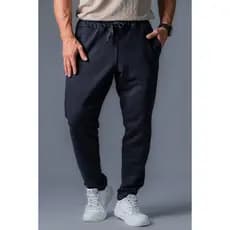 Calça Moletom Masculina Cordão Ajústavel Estilo Jogger Casual Confortável