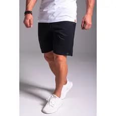 Bermuda Shorts de Moletom Masculina Com Amarração e Elástico Short Academia/Casual.