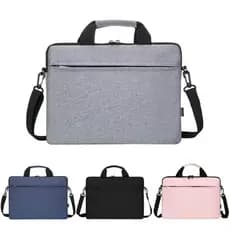 Pasta Executiva  Slim Para Notebook Masculina Feminina Impermeável Com Alça Transversal Forro Macio de 13 a 17 Polegadas