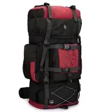 Mochila De Costas Camping Unissex Esportiva Para Trilhas Caminhadas Viagens Espaçosa Bem Acolchoada